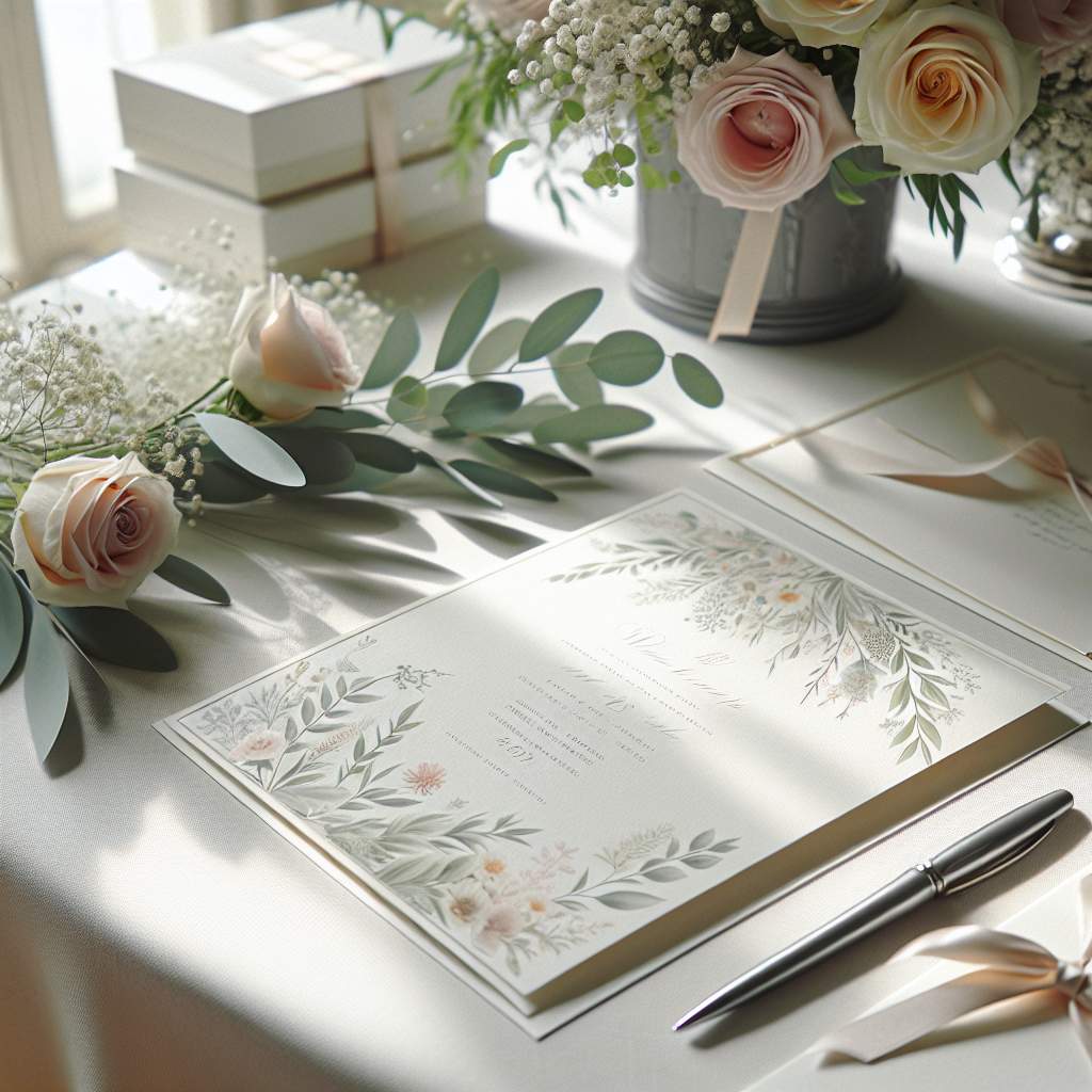 Lire la suite à propos de l’article Le faire-part de mariage : un élément clé de votre préparation