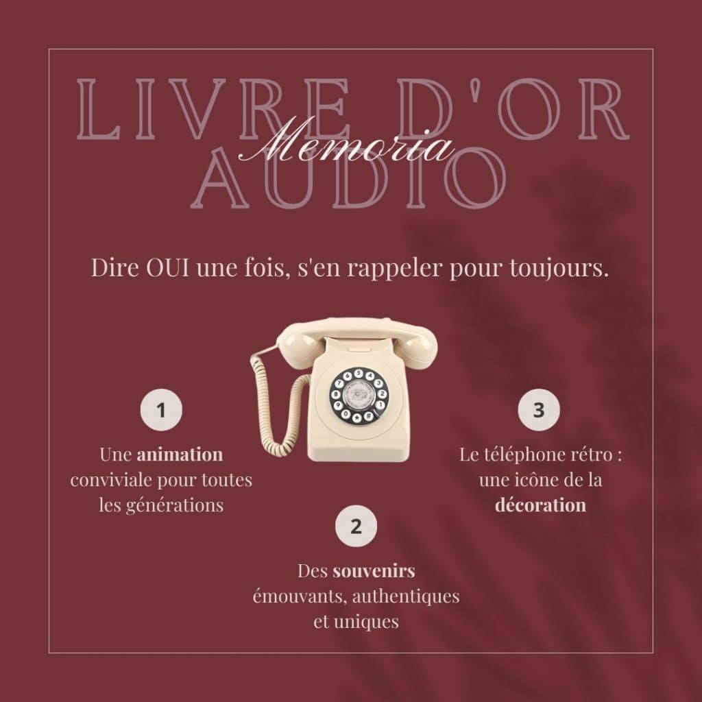 Livre d'or audio