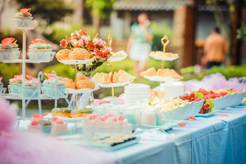 Buffet froid de mariage