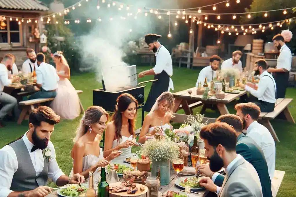 Lire la suite à propos de l’article Barbecue pour mariage : Guide du repas convivial